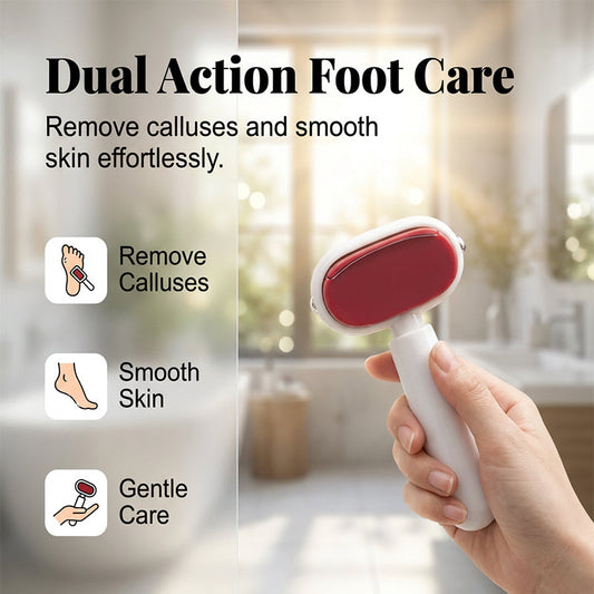 Double-Sided Foot Scraper for Callus Removal