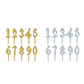 Birthday Cake Decorative Number Topper (0-9)
