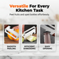 🎁 3-in-1 Onion Slicer and Peeler, 2-Pack