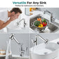 🔥2026 New Upgrade ＆ Hot Sale ＆ 50％ Off🔥360° Rotating Mechanical Arm Faucet – Flexible, Modern & Easy to Use ✨