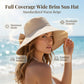 Limited stock ⏰️ Women's Bowknot Wide Brim Sun Protective Hat