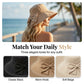 Limited stock ⏰️ Women's Bowknot Wide Brim Sun Protective Hat
