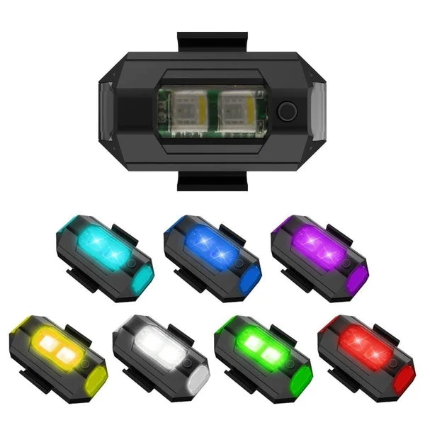 LED Strobe Anti-collision 7 Colors Cool Lights - Designed For Driving Enthusiasts